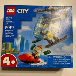 NWT Lego City Police Helicopter 51 pcs 4+